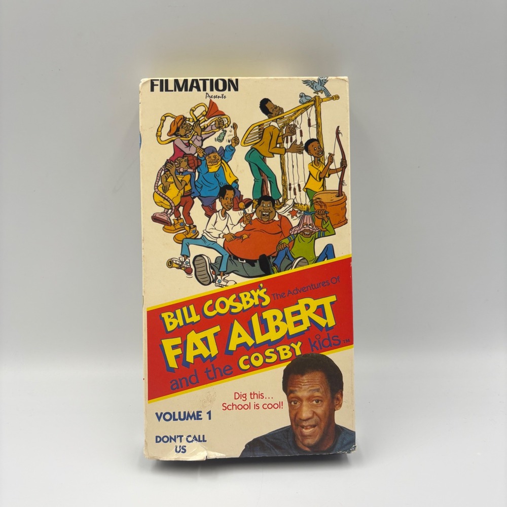 Fat Albert and the Cosby Kids Vol 1 Don't Call Us VHS Filmation 1501 1989